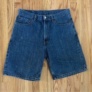 Levi's Men's Dark Blue Jean Shorts